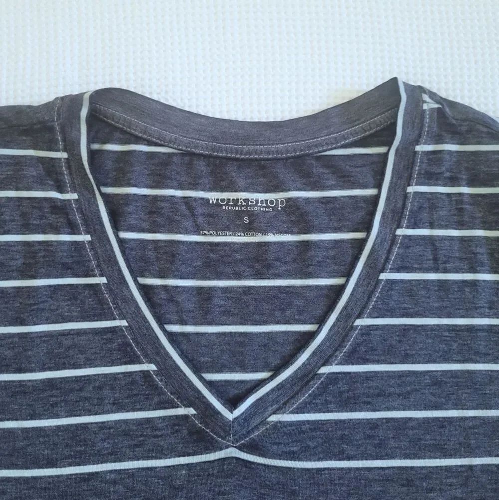 Workshop Republic Clothing Striped Tee - NWT - Picture 3 of 11